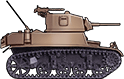 Sideview of M3A1 Stuart